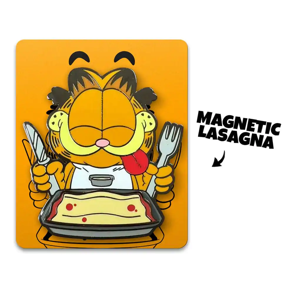 Przypinka Garfield Disco Garfield Lasagna Dinner 5 cm zdjęcie produktu