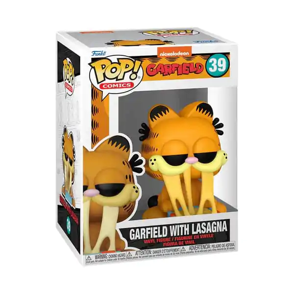 Garfield Funko POP! Comics Figurka winylowa Garfield z Lasagna Pan 9 cm zdjęcie produktu