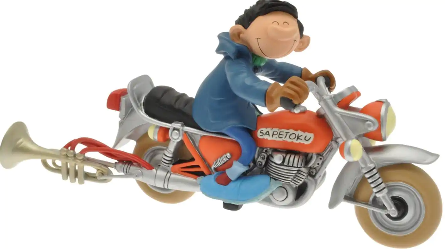 Gaston: Statuetka Gaston on Bike zdjęcie produktu