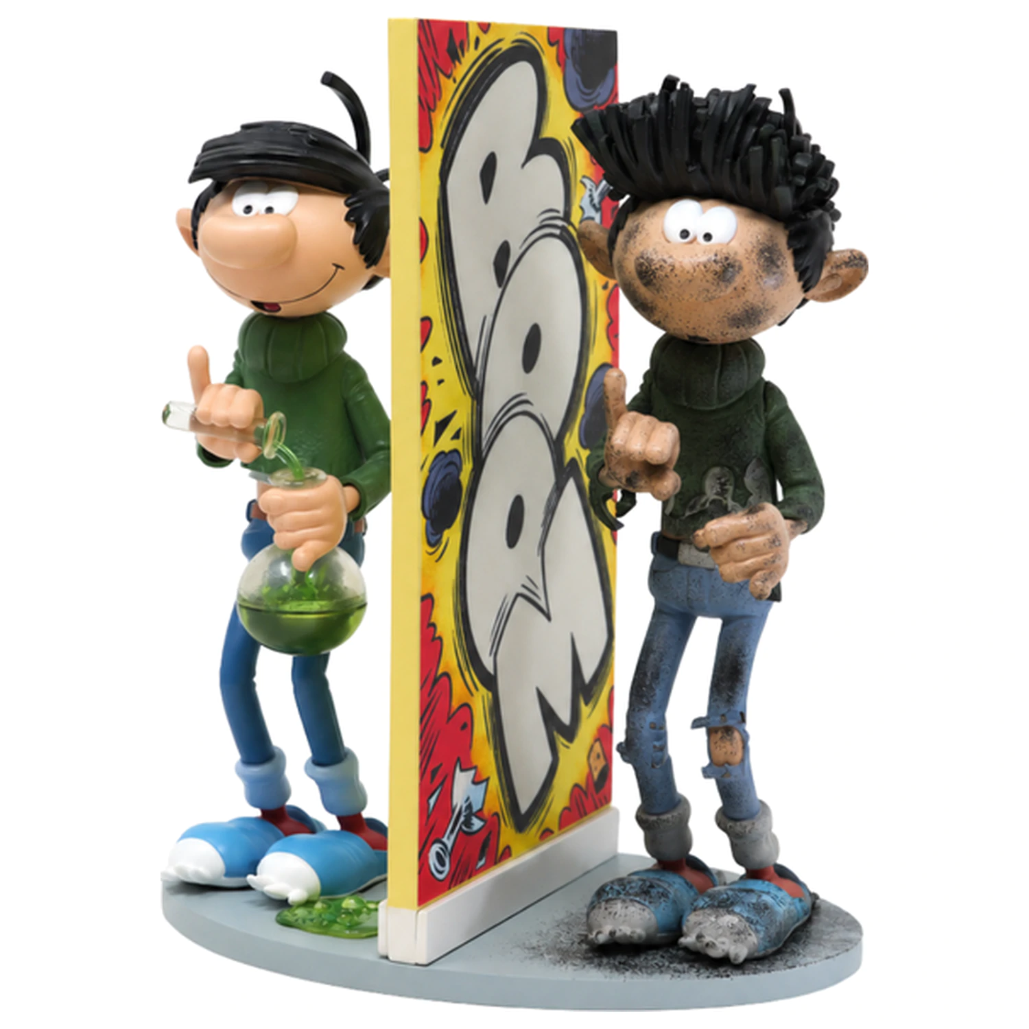 Gaston Lagaffe Figurka z żywicy Gaston Explosion 18 cm zdjęcie produktu