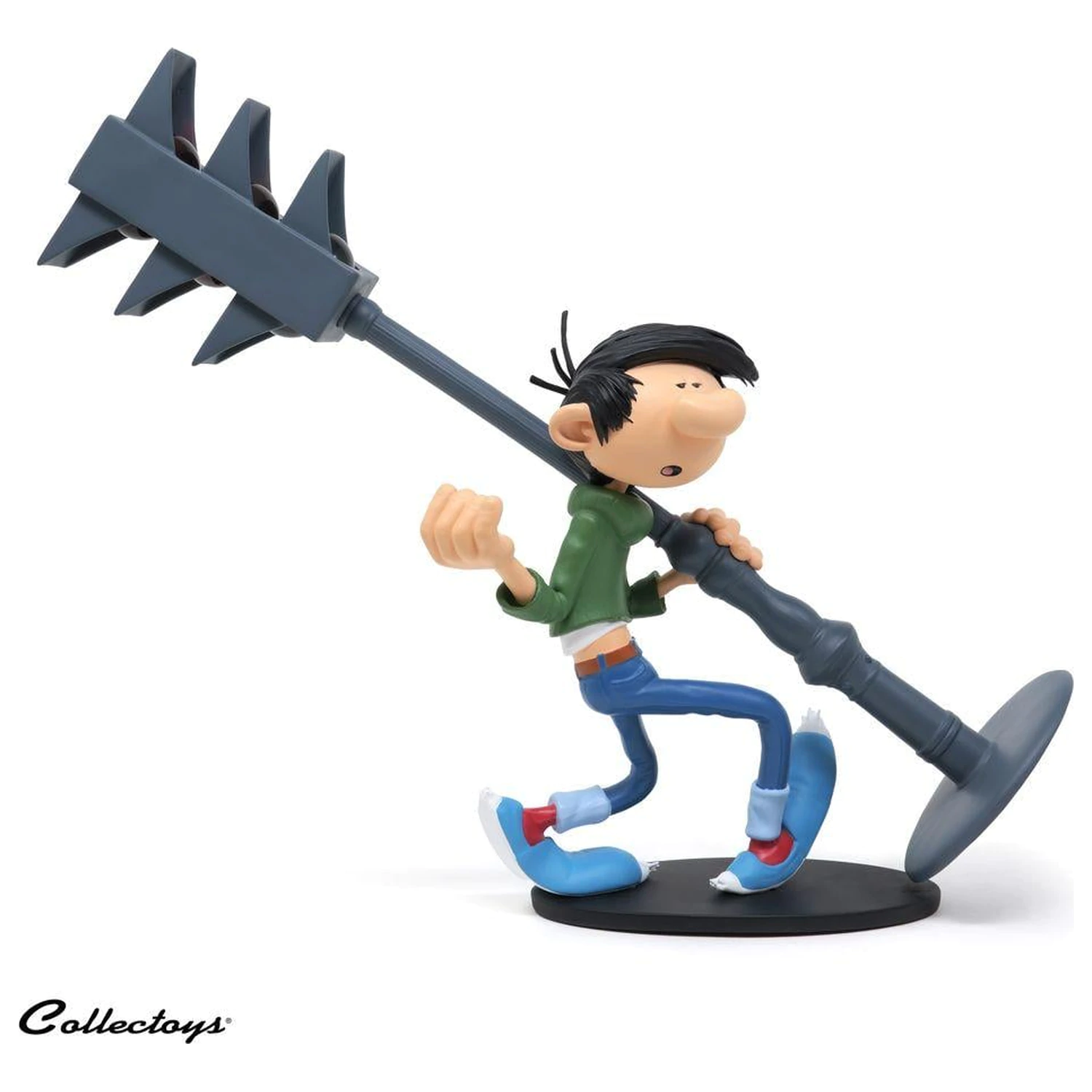 Gaston Lagaffe Figurka z żywicy Wynalazek sygnalizacji świetlnej 25 cm zdjęcie produktu