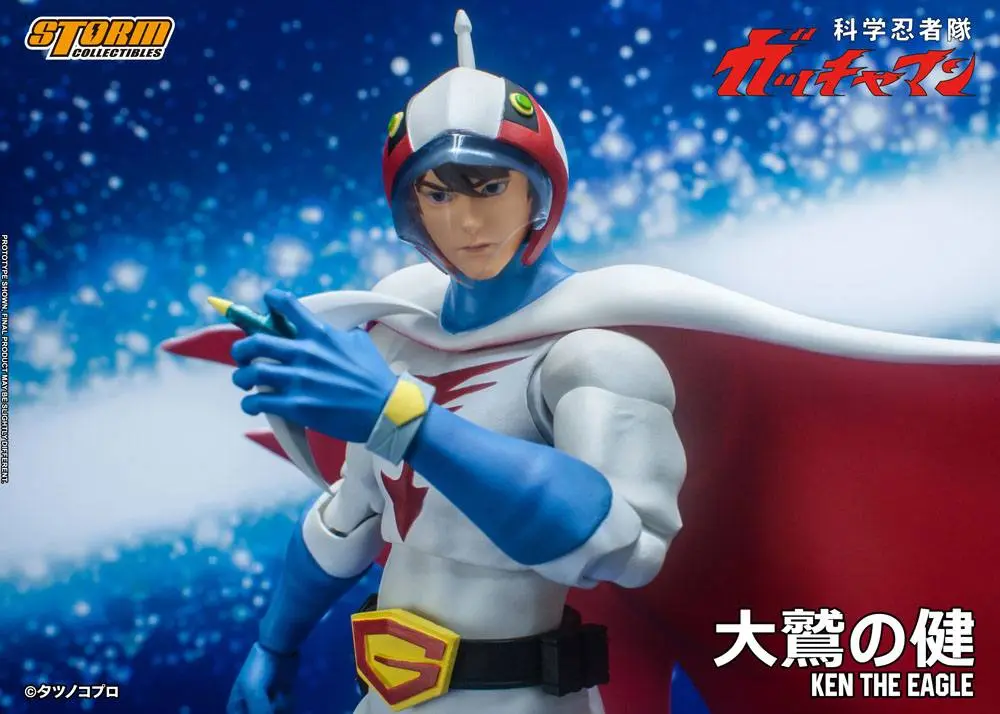 Gatchaman Figurka Akcji 1/12 Ken Orzeł 18 cm zdjęcie produktu