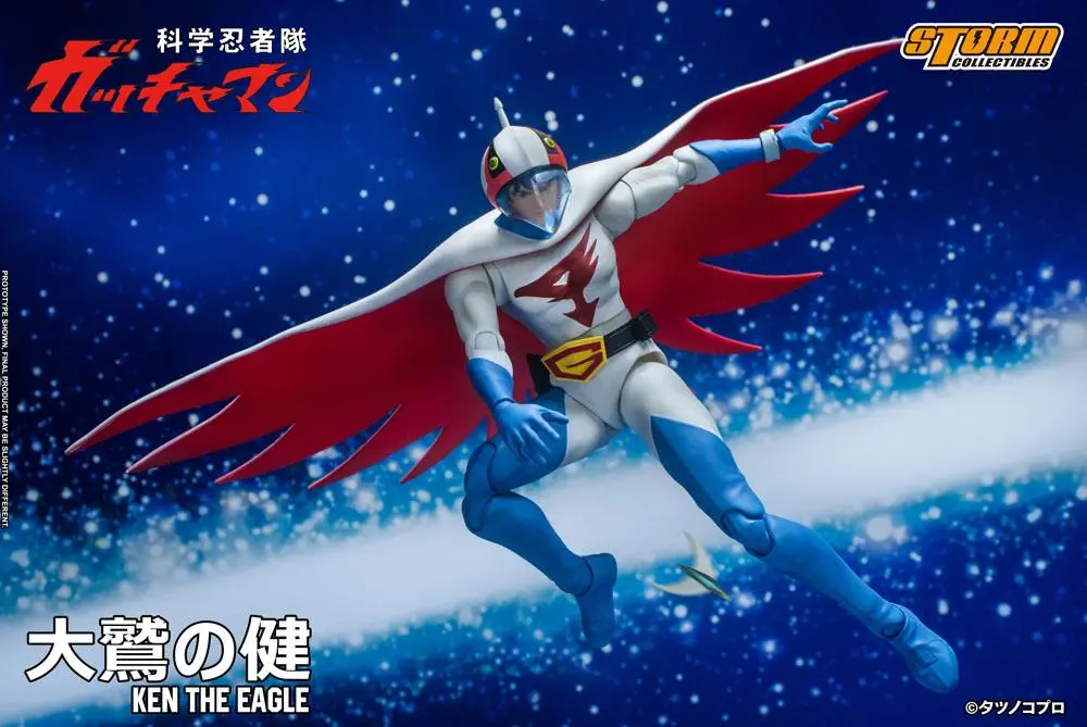 Gatchaman Figurka Akcji 1/12 Ken Orzeł 18 cm zdjęcie produktu