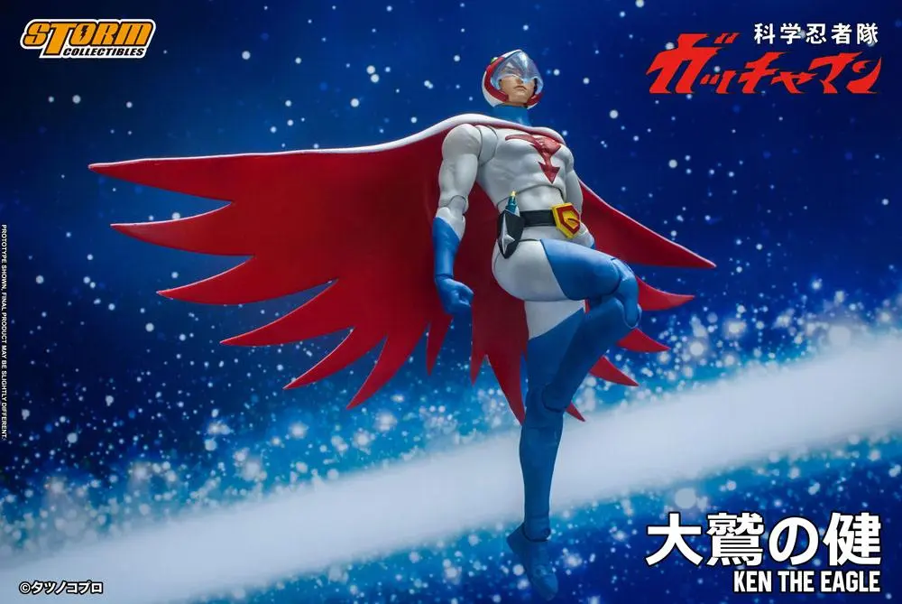 Gatchaman Figurka Akcji 1/12 Ken Orzeł 18 cm zdjęcie produktu