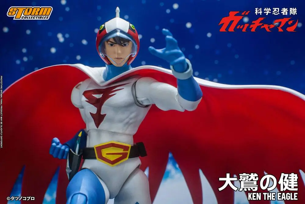 Gatchaman Figurka Akcji 1/12 Ken Orzeł 18 cm zdjęcie produktu