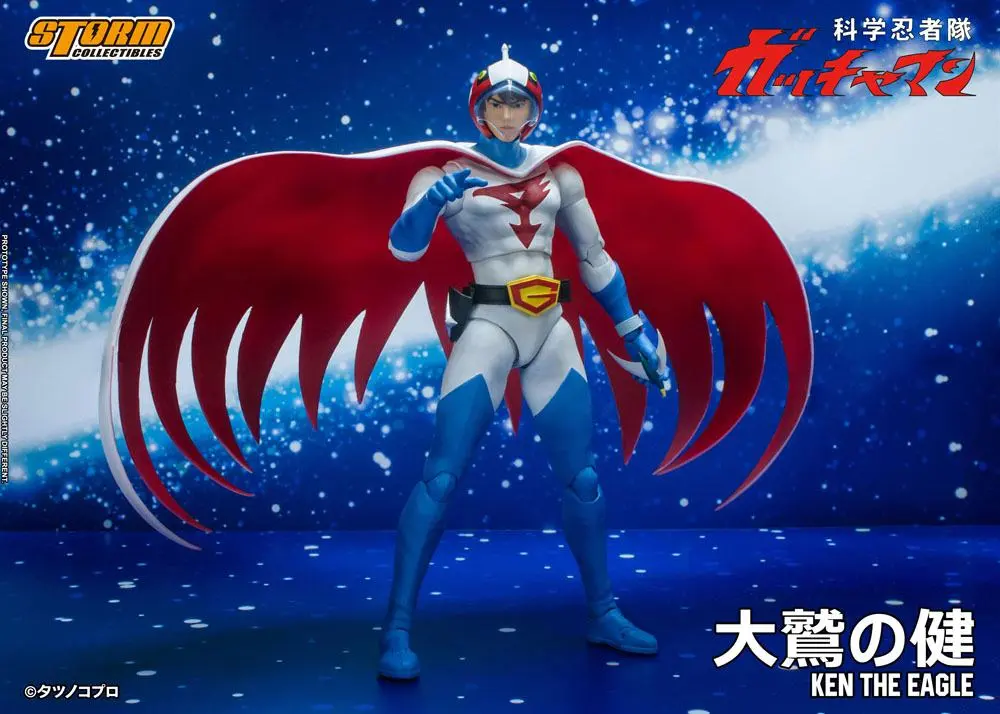 Gatchaman Figurka Akcji 1/12 Ken Orzeł 18 cm zdjęcie produktu