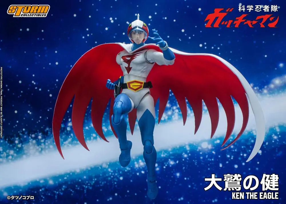 Gatchaman Figurka Akcji 1/12 Ken Orzeł 18 cm zdjęcie produktu