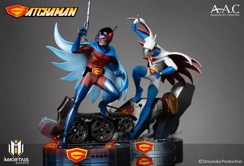 Gatchaman Amazing Art Collection Statue Joe the Condor, Ekspert od Strzelania 34 cm zdjęcie produktu