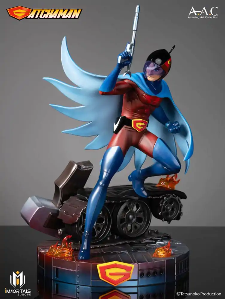 Gatchaman Amazing Art Collection Statue Joe the Condor, Ekspert od Strzelania 34 cm zdjęcie produktu