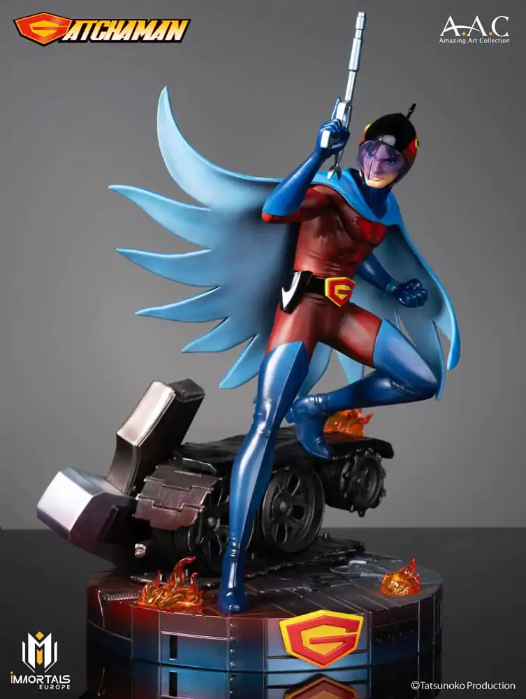 Gatchaman Amazing Art Collection Statue Joe the Condor, Ekspert od Strzelania 34 cm zdjęcie produktu