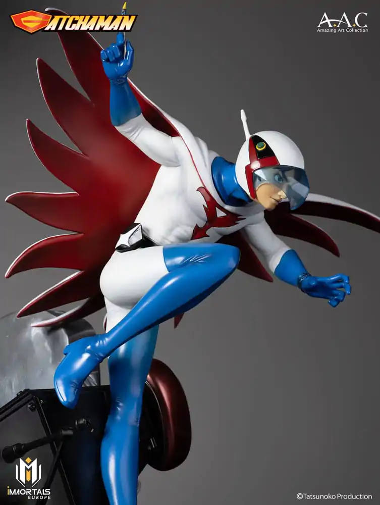Gatchaman Amazing Art Collection Statua Ken Orzeł, Przywódca Drużyny Ninja Nauki 34 cm zdjęcie produktu