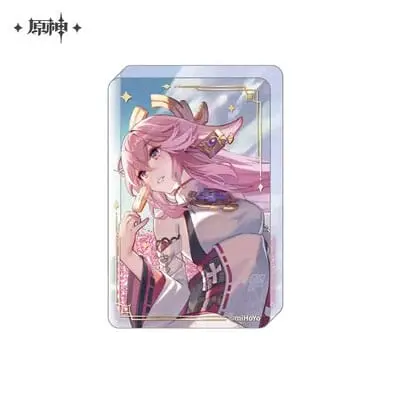 Genshin Impact Acryl Ornament z Brokatem: Yae Miko 8,5 cm zdjęcie produktu