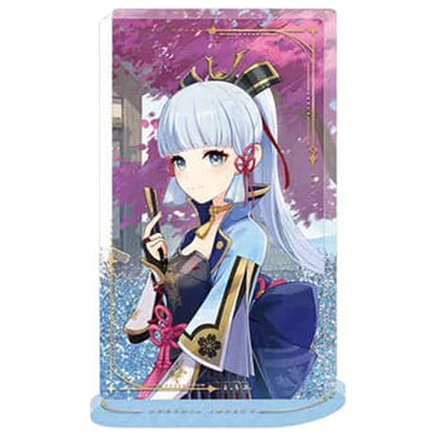 Genshin Impact Akrylowa Ozdoba z Brokatem: Kamisato Ayaka 11 cm zdjęcie produktu