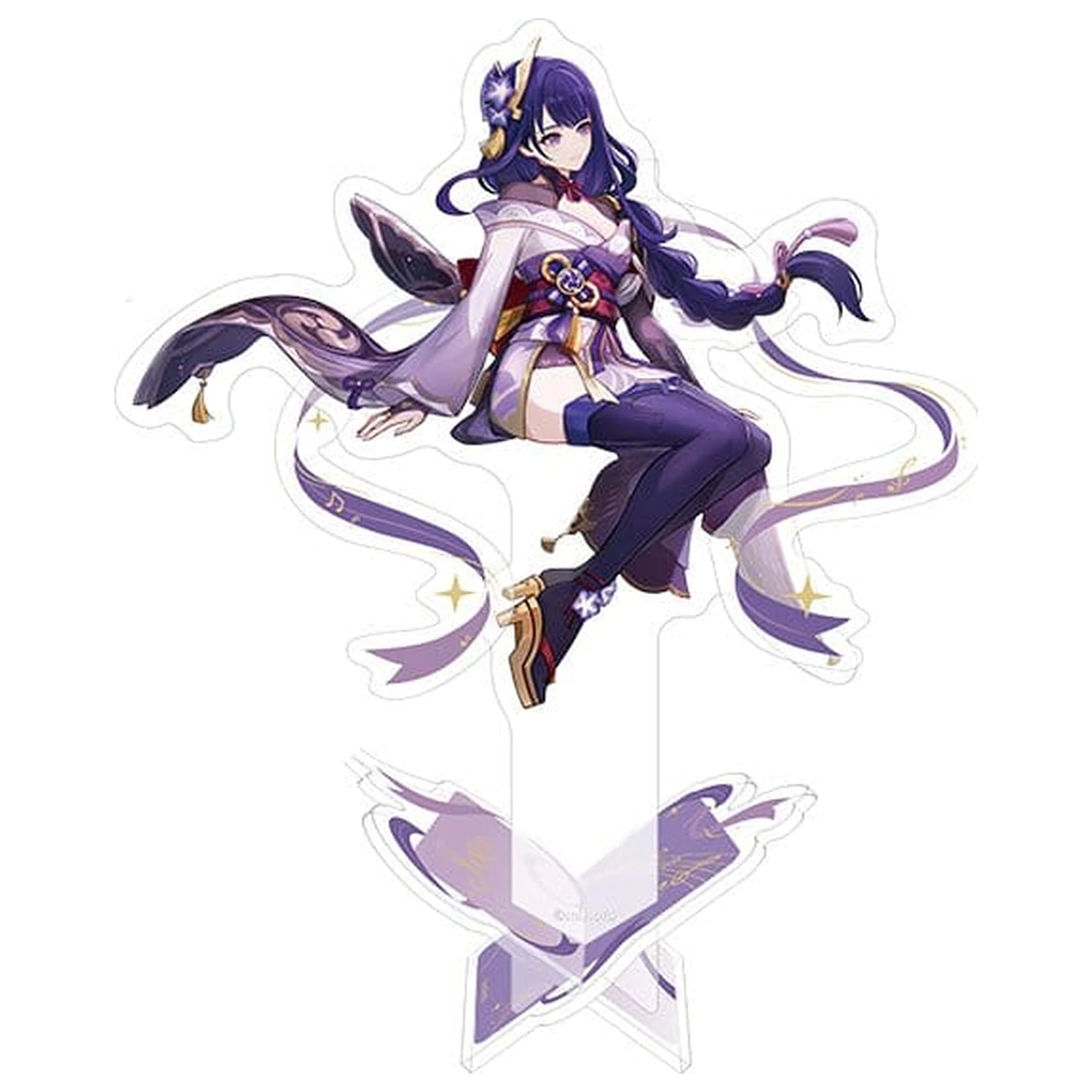 Genshin Impact Anniversary Celebration Series Acrylic Standee Raiden Shogun 6th Anniversary 13 cm zdjęcie produktu