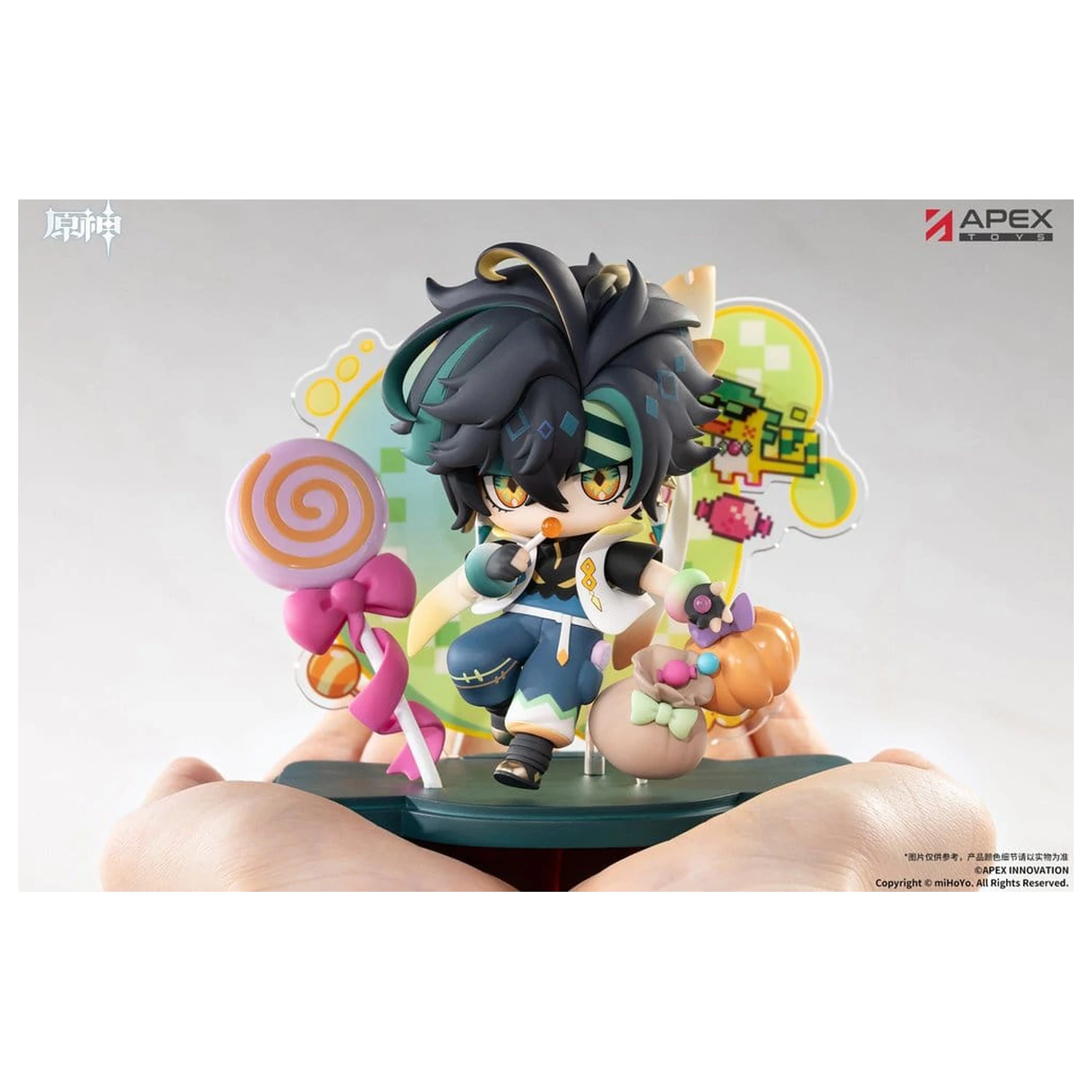 Genshin Impact Chibi Chara PVC Figurka You Ye Qi Xiang Series Kinich 11 cm zdjęcie produktu