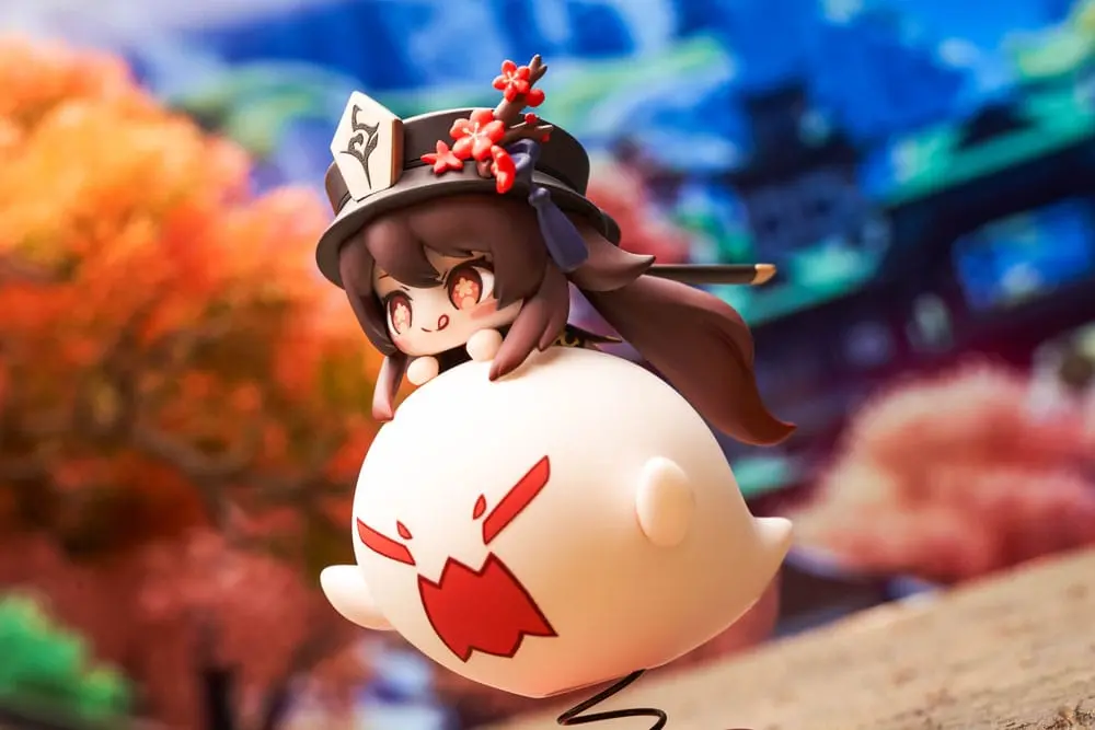 Genshin Impact PVC Statuetka Hu Tao Chibi Chara Yurayura Stand Ver. (re-run) 10 cm zdjęcie produktu