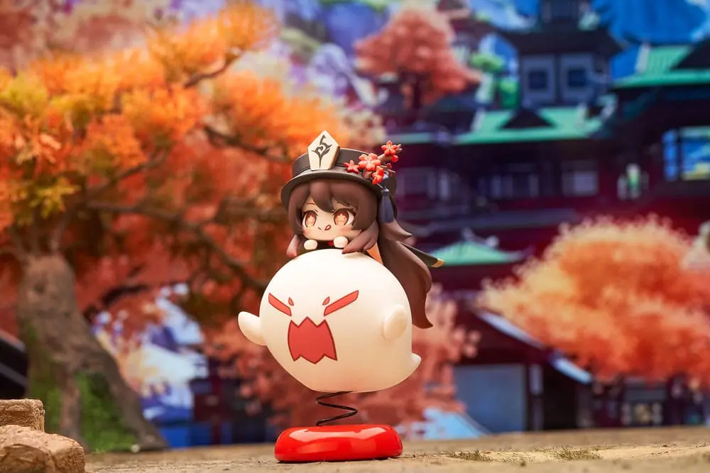 Genshin Impact PVC Statuetka Hu Tao Chibi Chara Yurayura Stand Ver. (re-run) 10 cm zdjęcie produktu