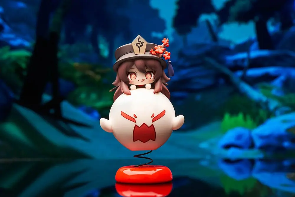 Genshin Impact PVC Statuetka Hu Tao Chibi Chara Yurayura Stand Ver. (re-run) 10 cm zdjęcie produktu