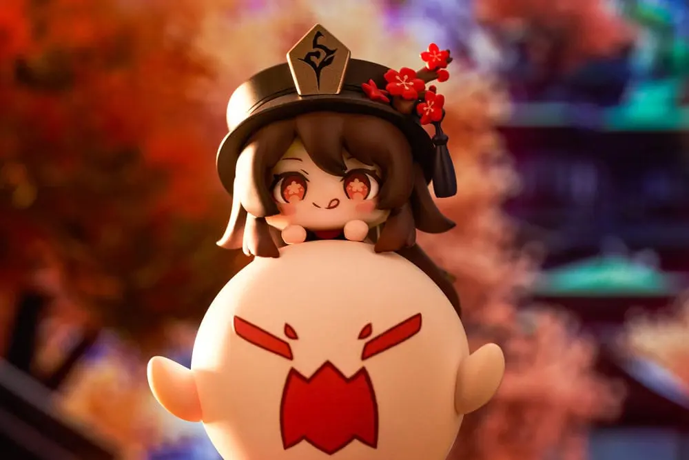 Genshin Impact PVC Statuetka Hu Tao Chibi Chara Yurayura Stand Ver. (re-run) 10 cm zdjęcie produktu