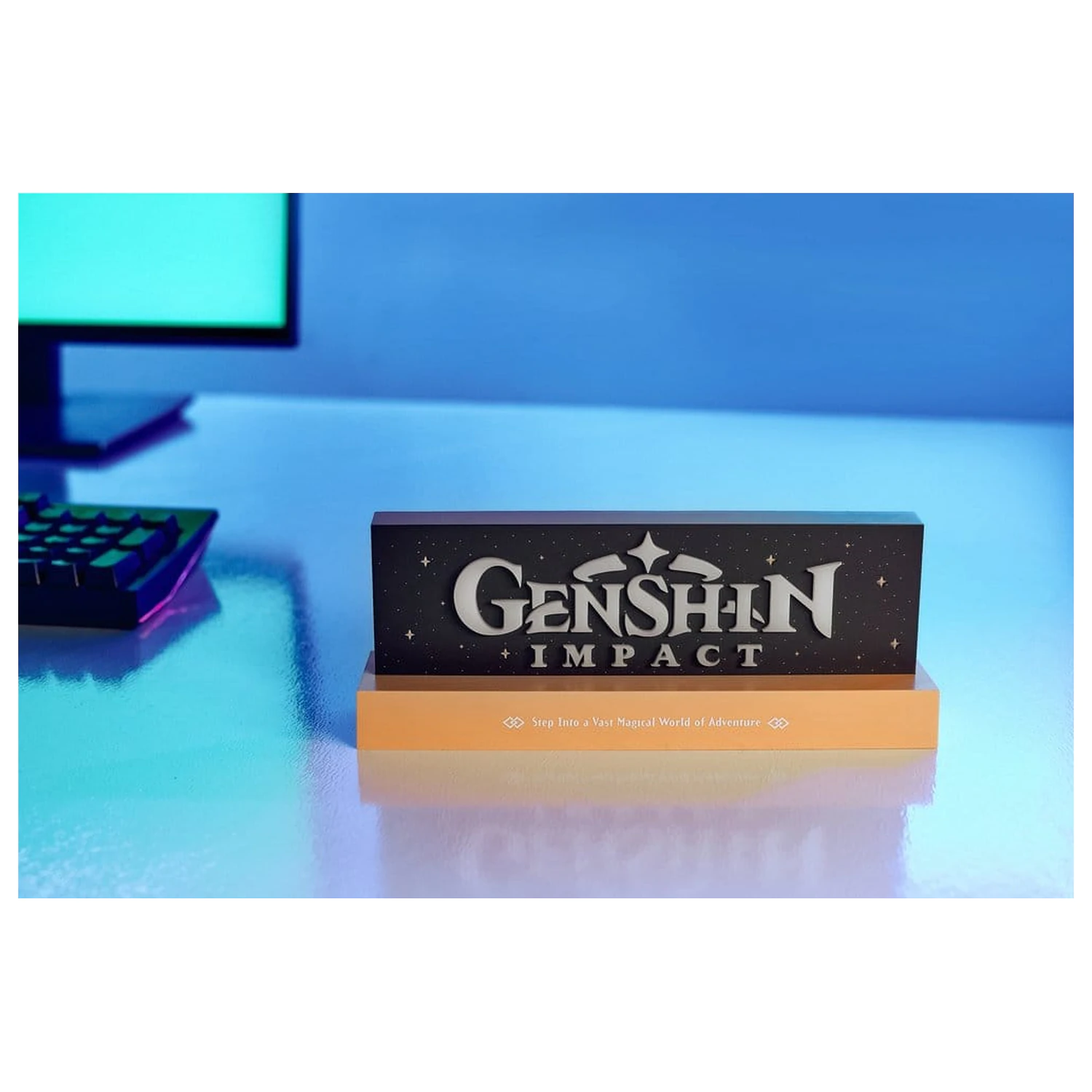 Lampa LED z logo Genshin Impact zdjęcie produktu