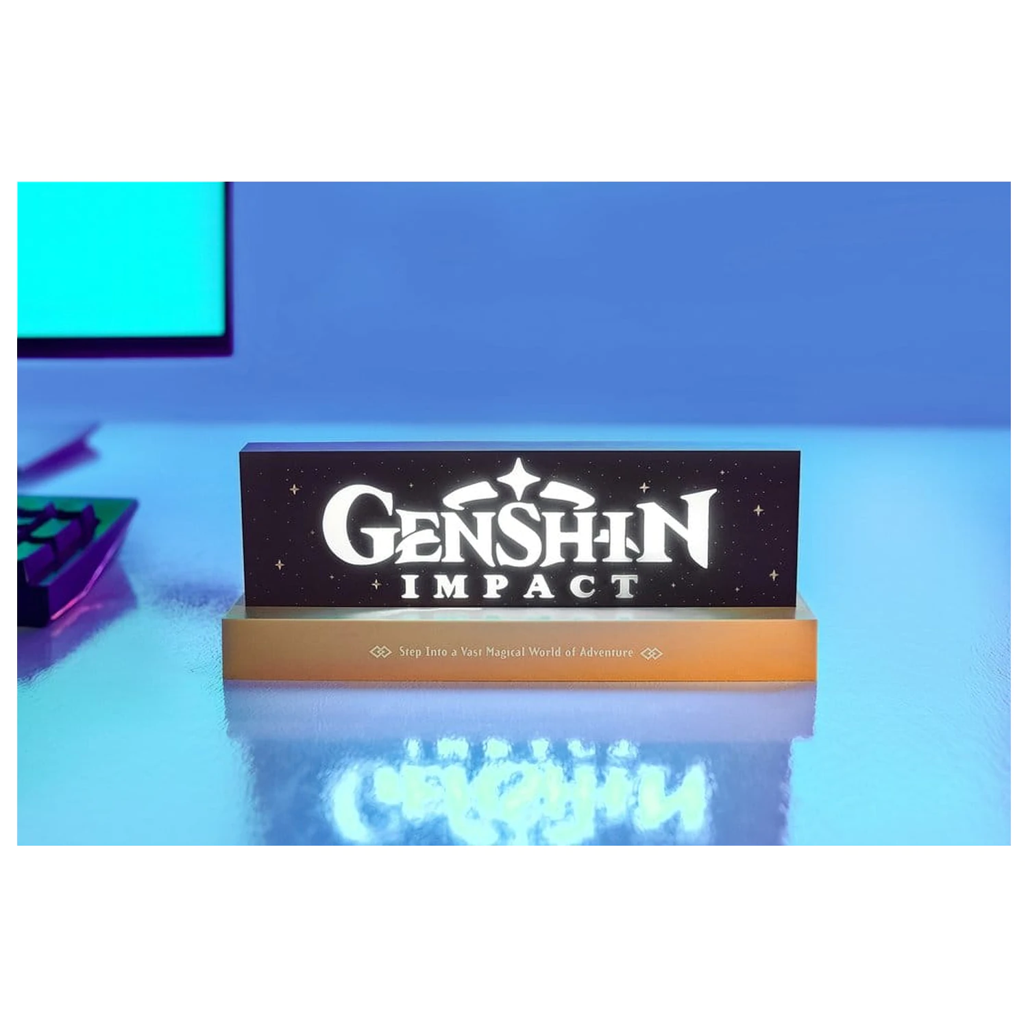 Lampa LED z logo Genshin Impact zdjęcie produktu
