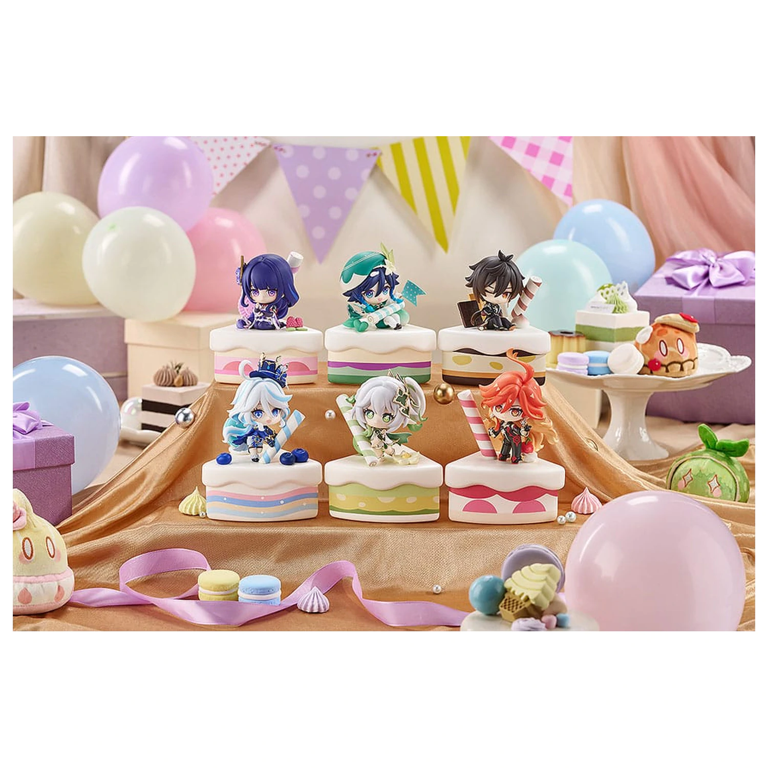 Genshin Impact Wondrous Travels Series Figurka Zhongli Chibi 12 cm zdjęcie produktu