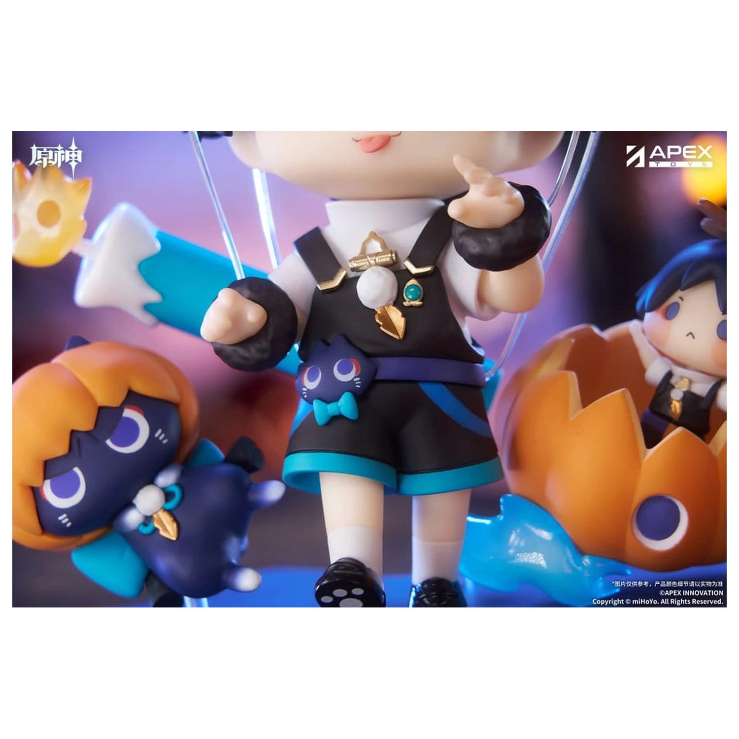 Genshin Impact You Ye Qi Xiang Series Chibi Chara PVC Statuetka Wanderer 10 cm zdjęcie produktu