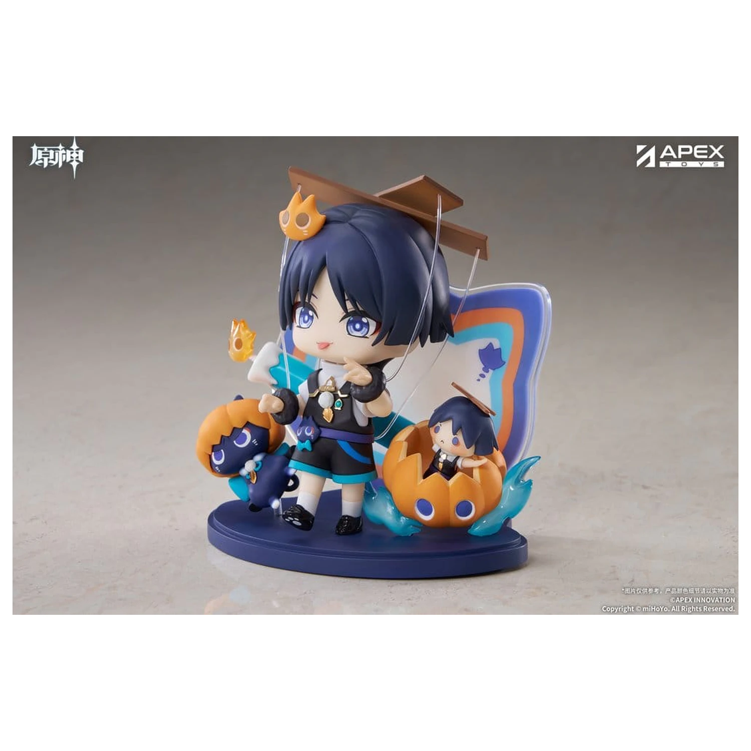 Genshin Impact You Ye Qi Xiang Series Chibi Chara PVC Statuetka Wanderer 10 cm zdjęcie produktu