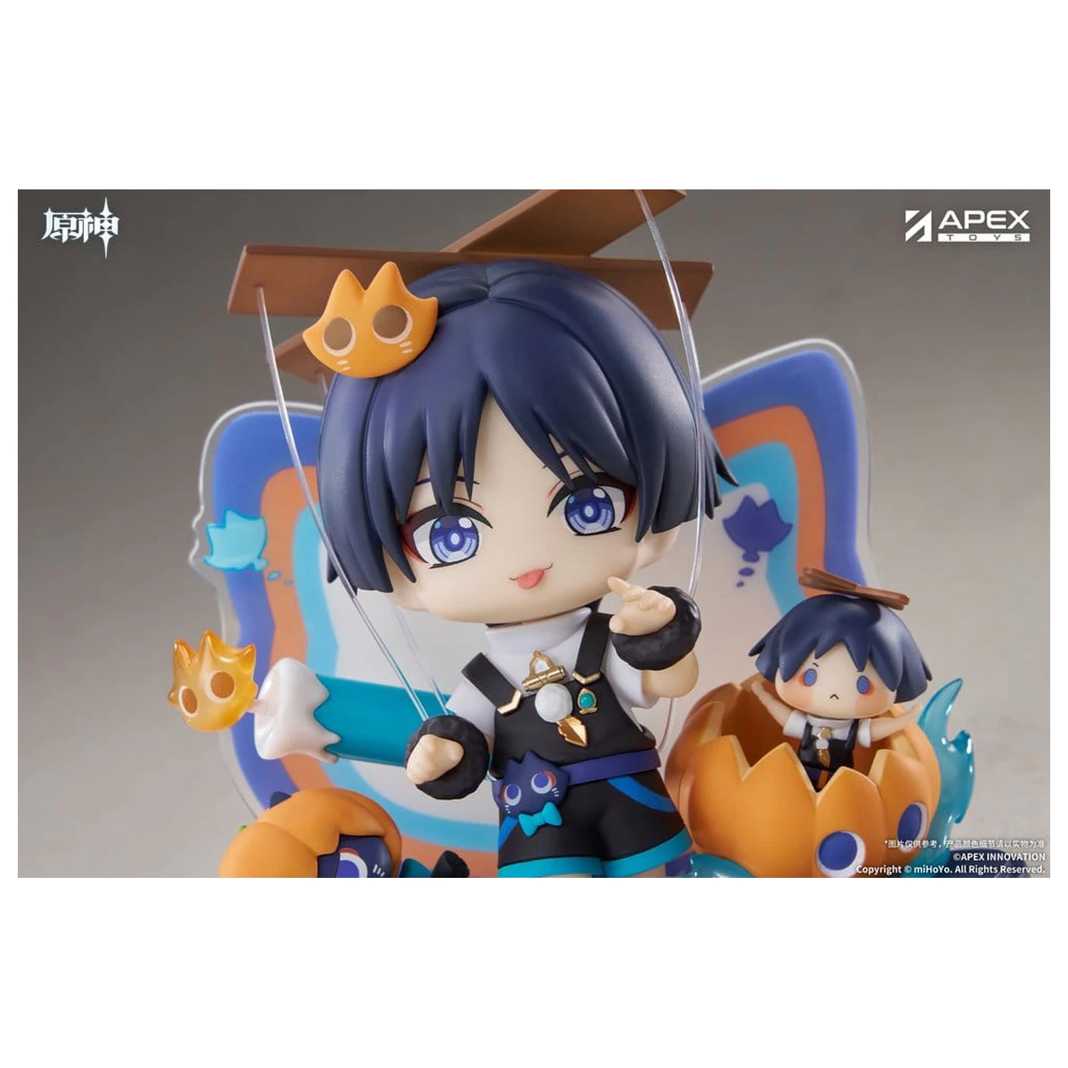 Genshin Impact You Ye Qi Xiang Series Chibi Chara PVC Statuetka Wanderer 10 cm zdjęcie produktu