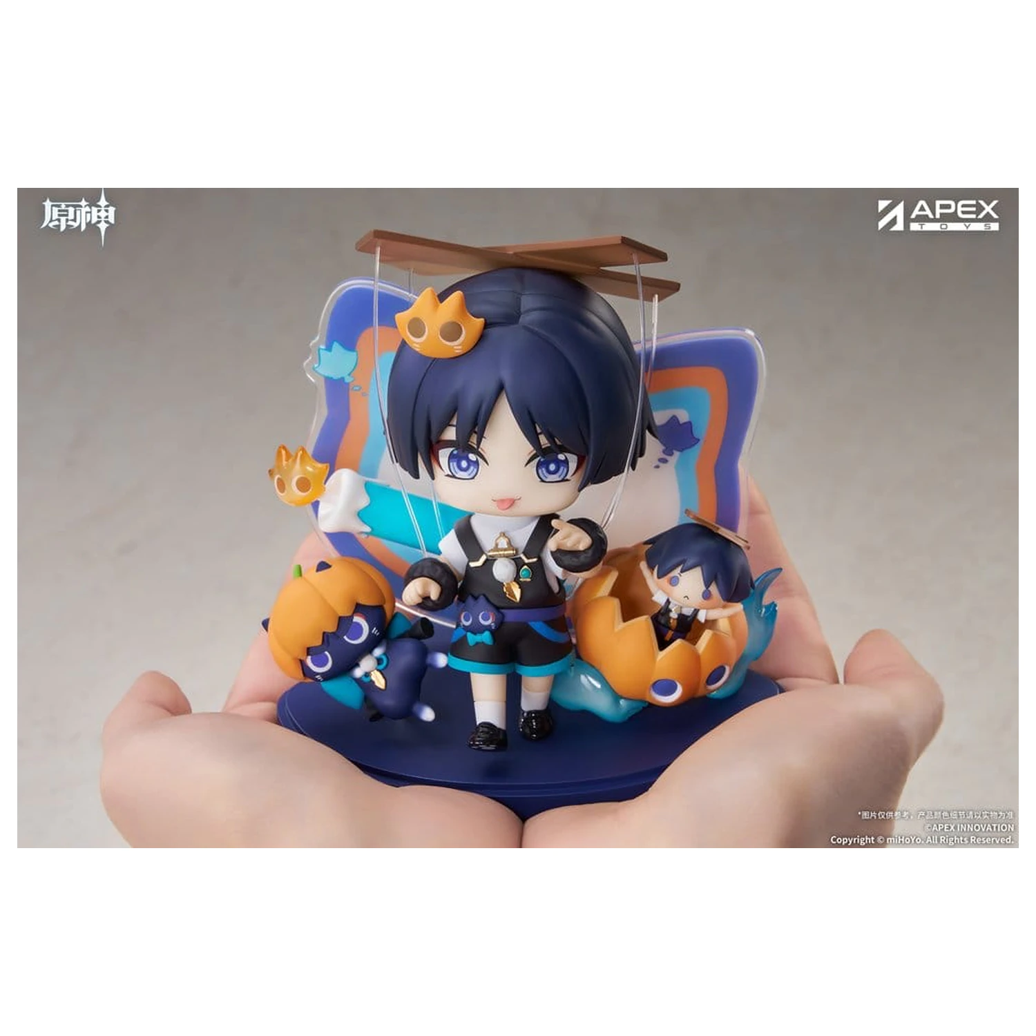 Genshin Impact You Ye Qi Xiang Series Chibi Chara PVC Statuetka Wanderer 10 cm zdjęcie produktu