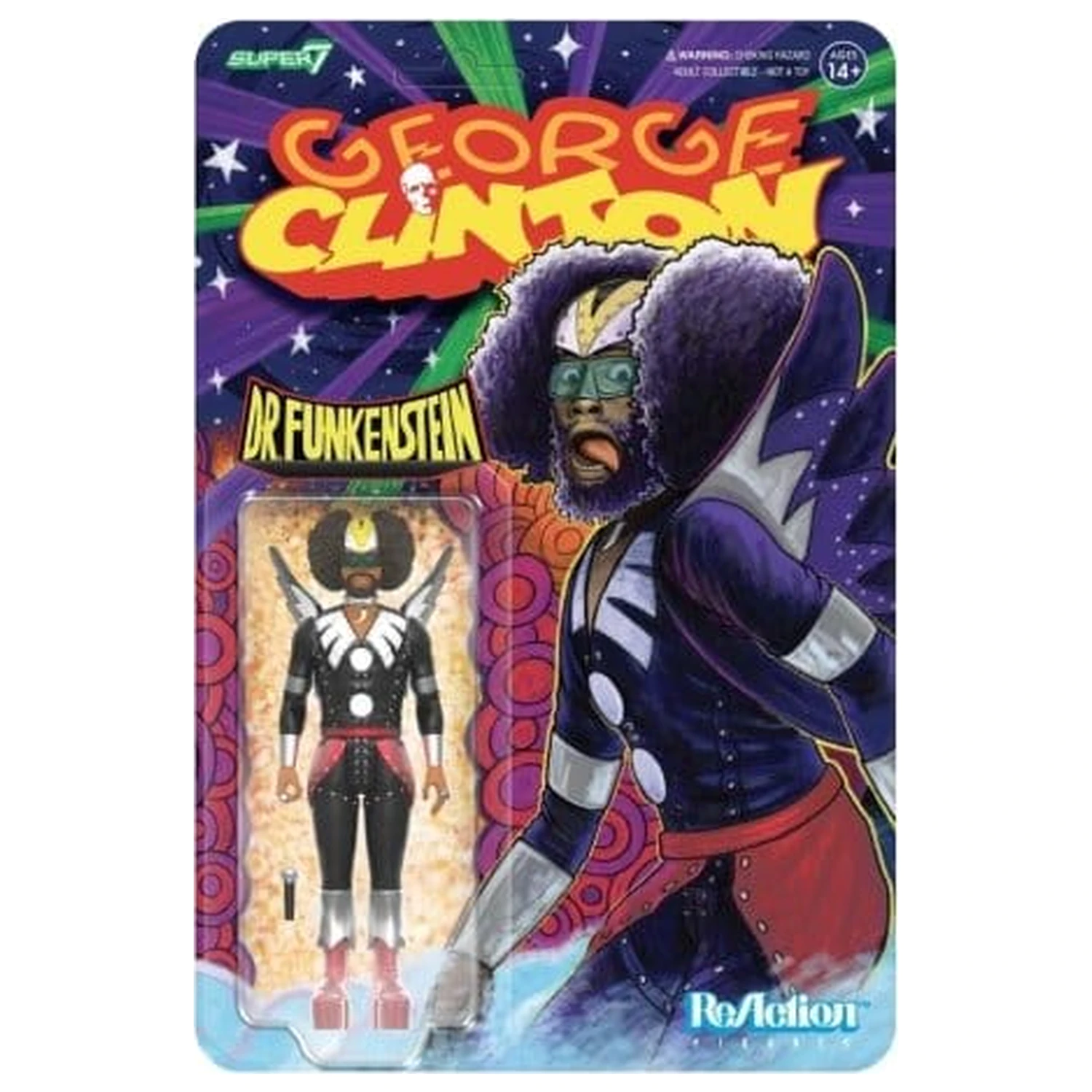 George Clinton ReAction Action Figure Wave 01 George Clinton Dr. Funkenstein zdjęcie produktu