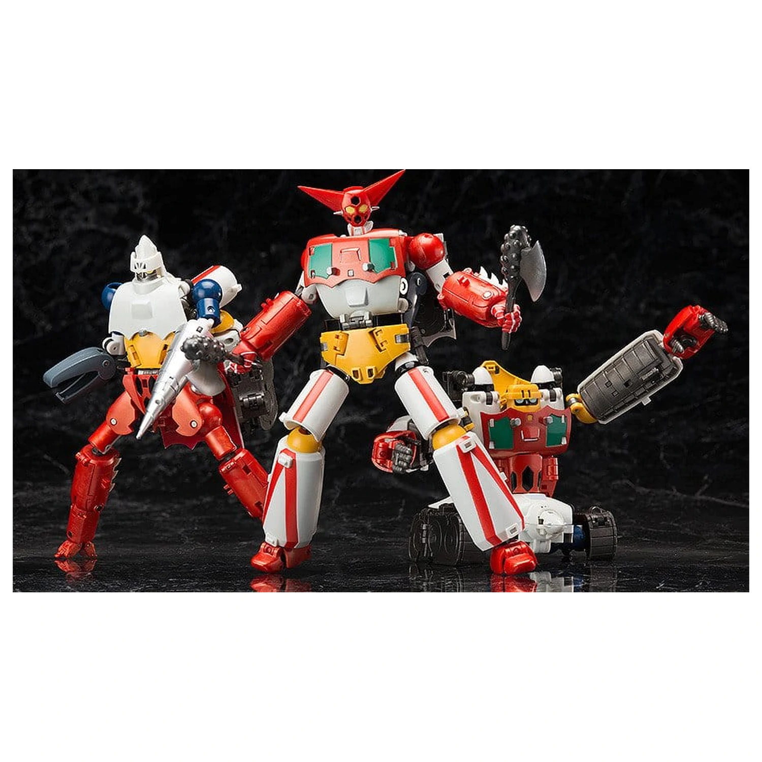 Getter Robo Dynamic Change R Zestaw figurek akcji (re-edycja) zdjęcie produktu
