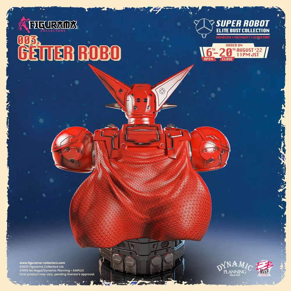 Getter Robo Super Robot Elite Popiersie 1/3 Getter Robo 26 cm zdjęcie produktu