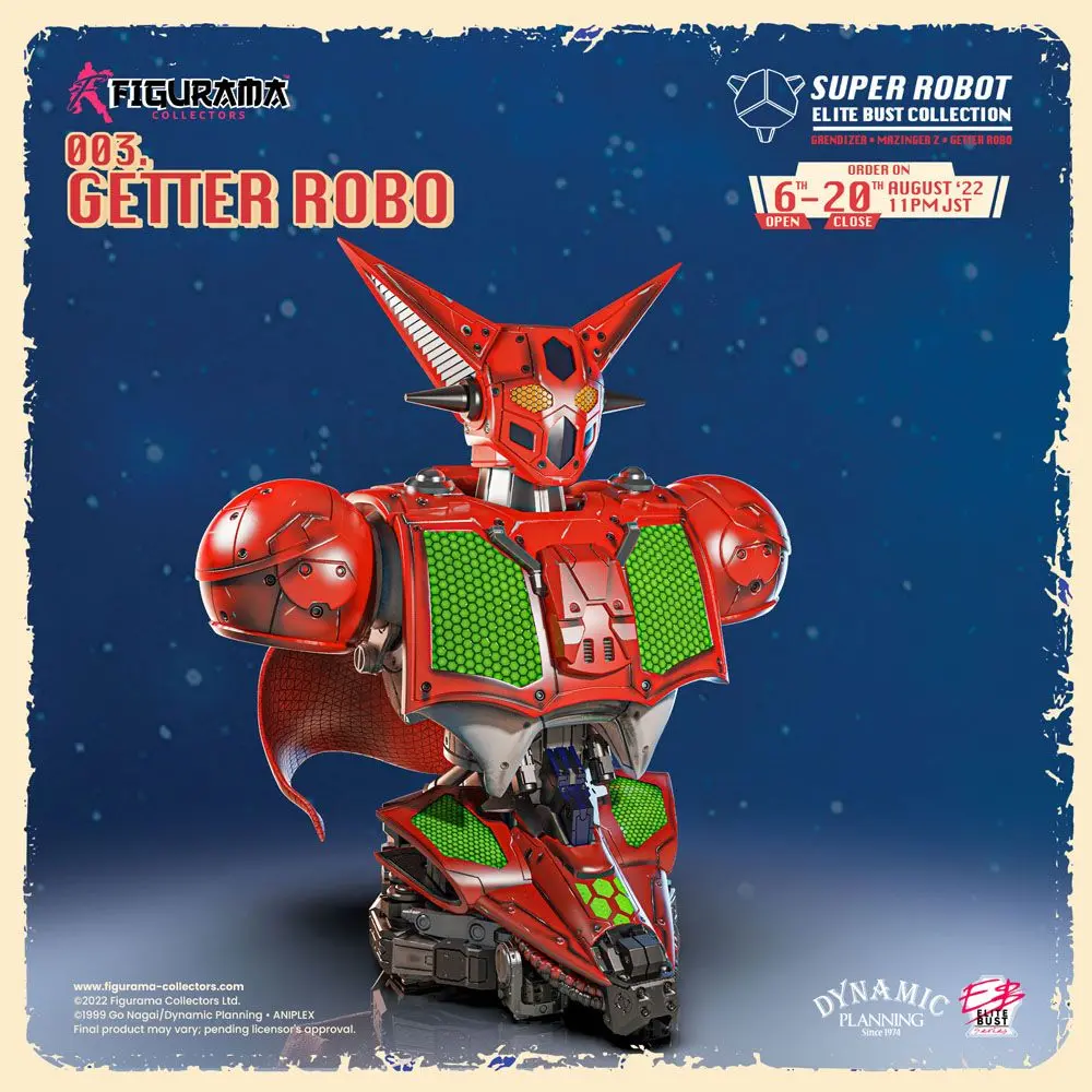 Getter Robo Super Robot Elite Popiersie 1/3 Getter Robo 26 cm zdjęcie produktu