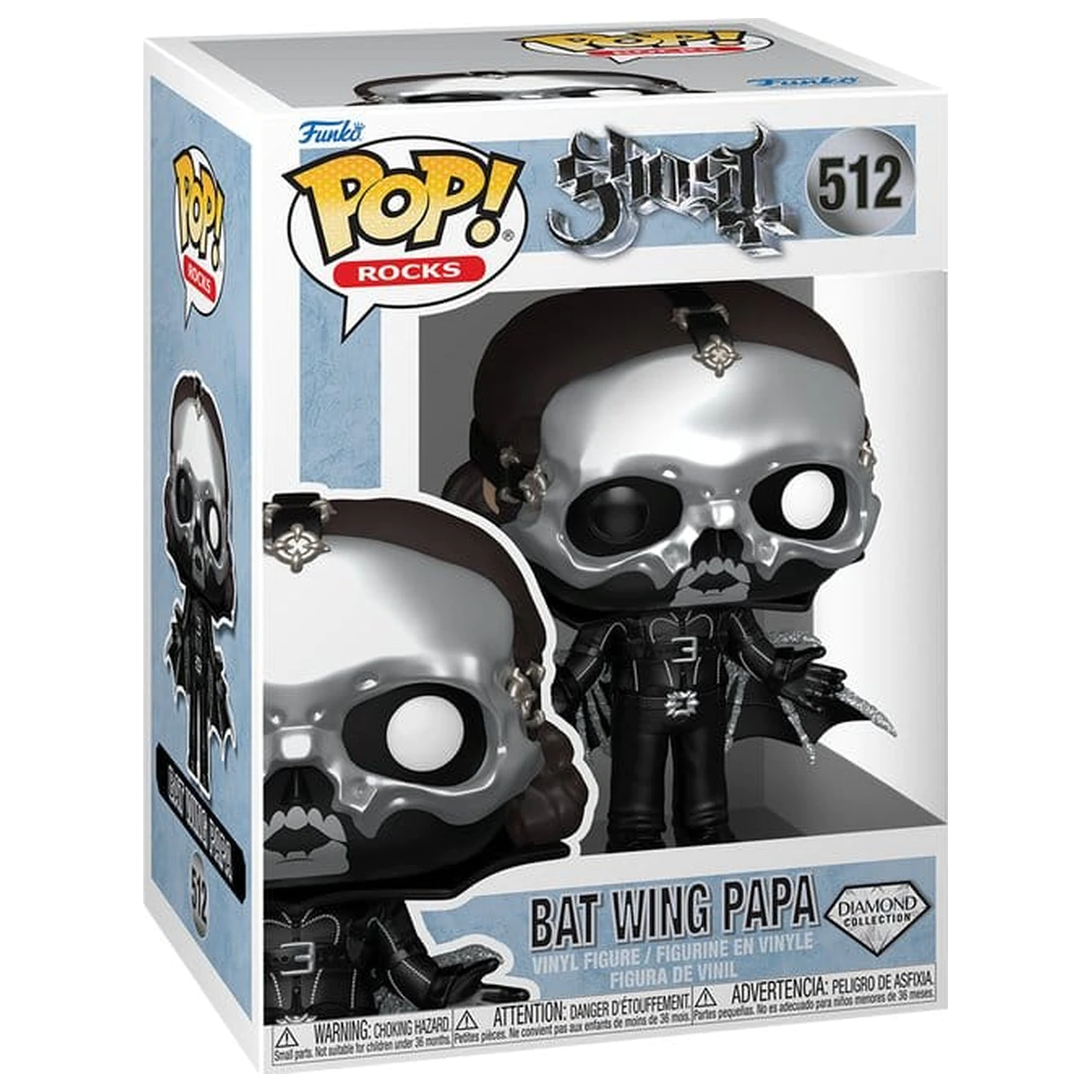 Ghost Funko POP! Rocks Vinyl Figure Glam Dracula (DGLT) 9 cm zdjęcie produktu
