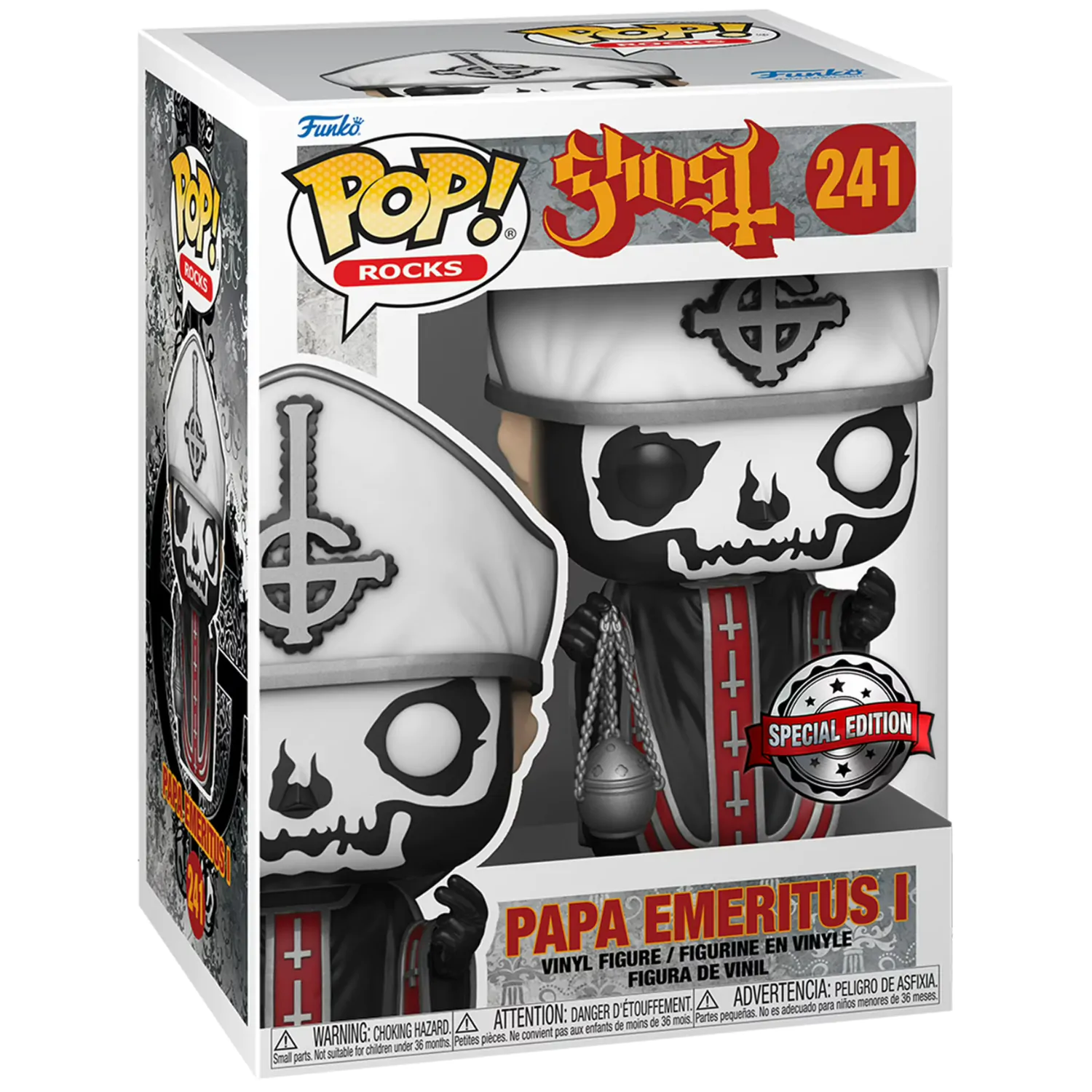 Ghost Funko POP! Rocks Figurka Winylowa Papa Emeritus I(MT) 9 cm zdjęcie produktu