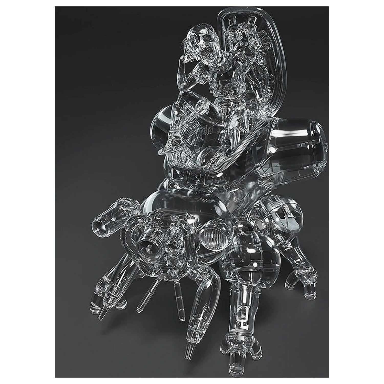 Ghost in the Shell PLAMAX minimum factory Plastikowy Zestaw Modeli Motoko Kusanagi z Fuchikoma: Thermoptic Camouflage Ver. 8 cm zdjęcie produktu