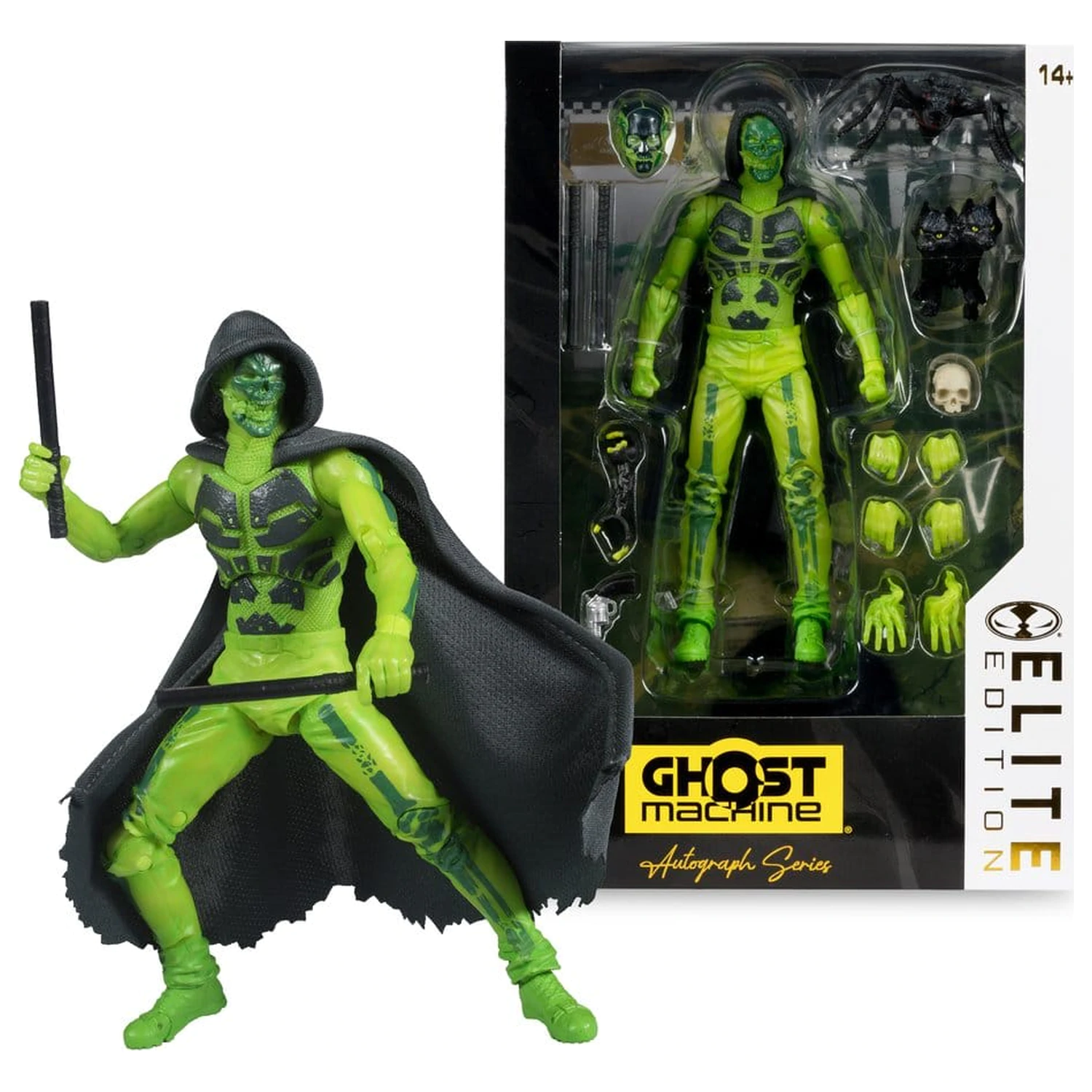 Ghost Machine McFarlane Elite Edition Deluxe figurka akcji Geiger 18 cm zdjęcie produktu