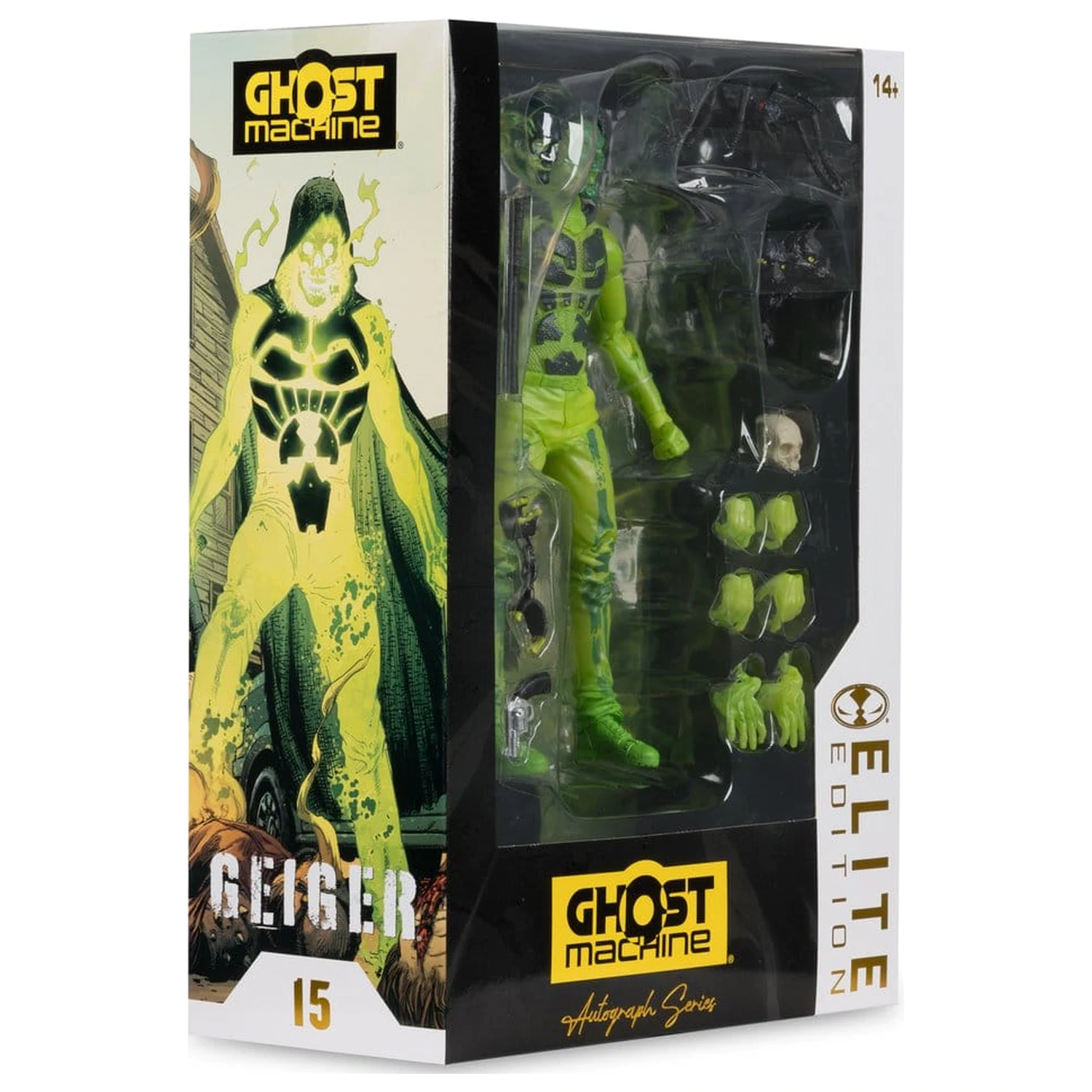 Ghost Machine McFarlane Elite Edition Deluxe figurka akcji Geiger 18 cm zdjęcie produktu