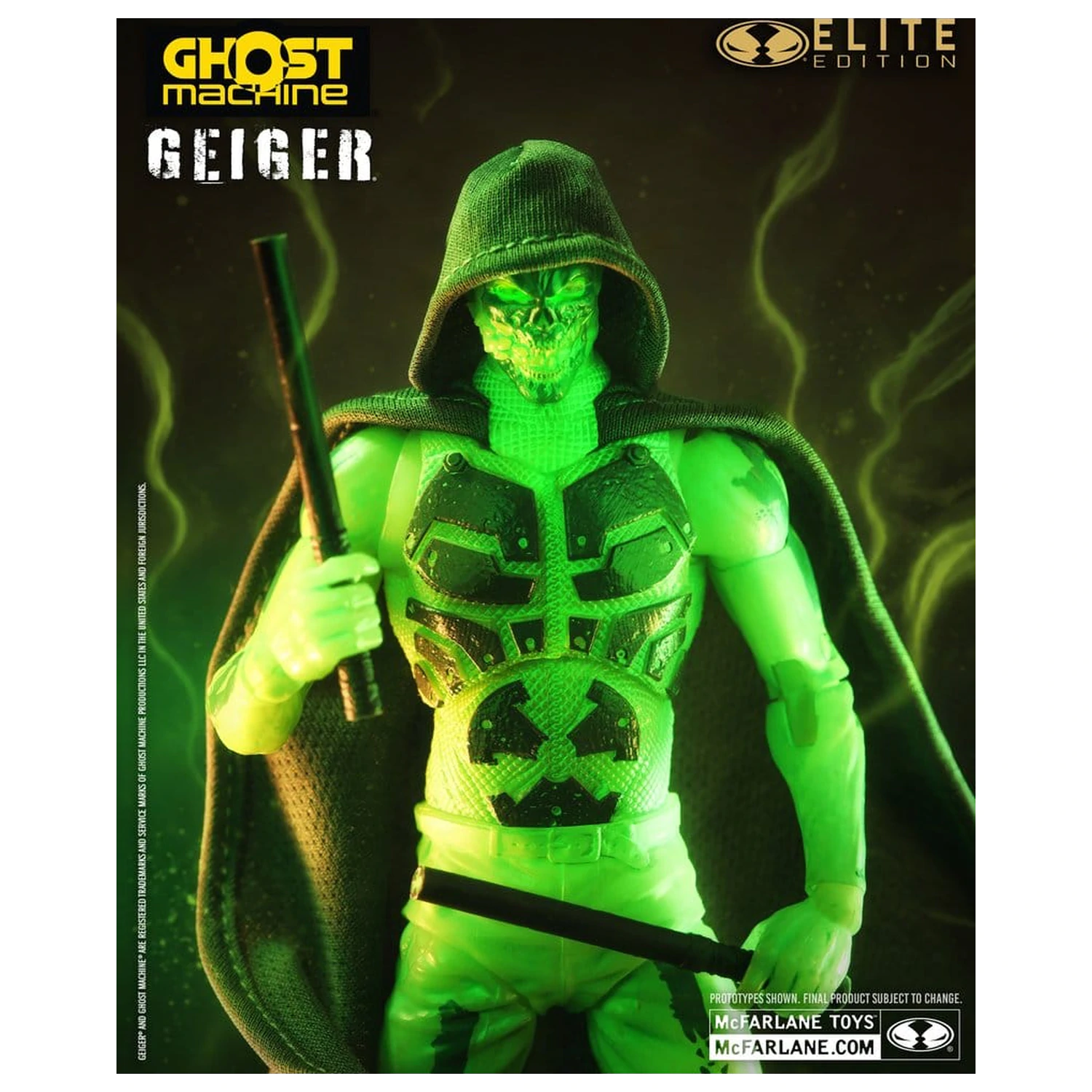 Ghost Machine McFarlane Elite Edition Deluxe figurka akcji Geiger 18 cm zdjęcie produktu