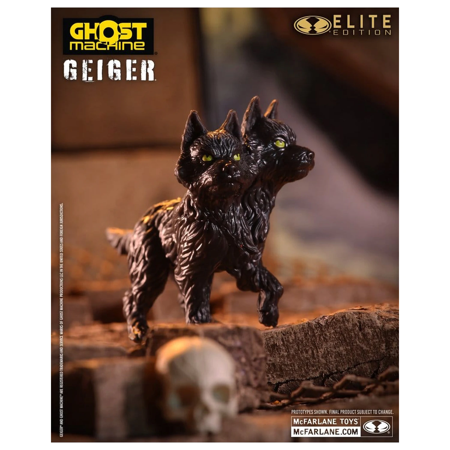 Ghost Machine McFarlane Elite Edition Deluxe figurka akcji Geiger 18 cm zdjęcie produktu