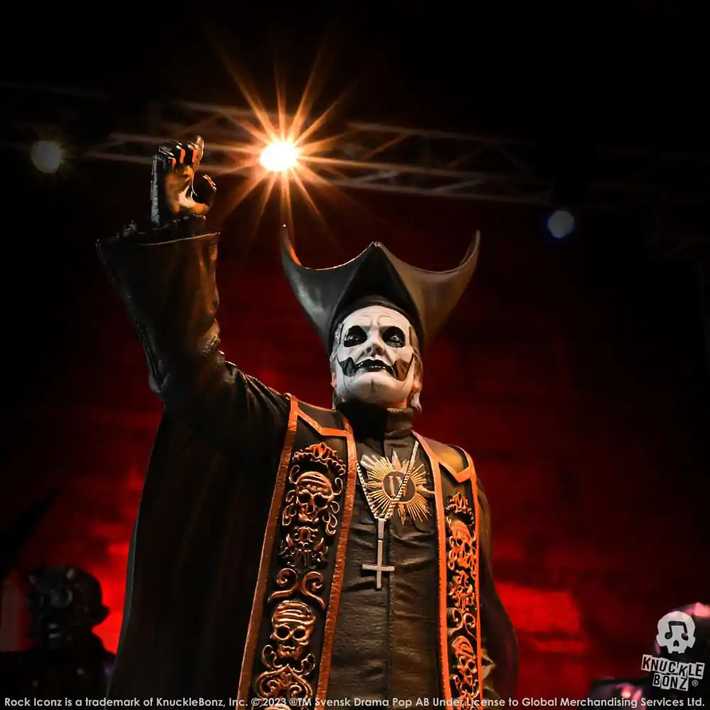 Ghost Rock Iconz Statue 1/9 Papa Emeritus IV (Black Robes) 22 cm Statua zdjęcie produktu