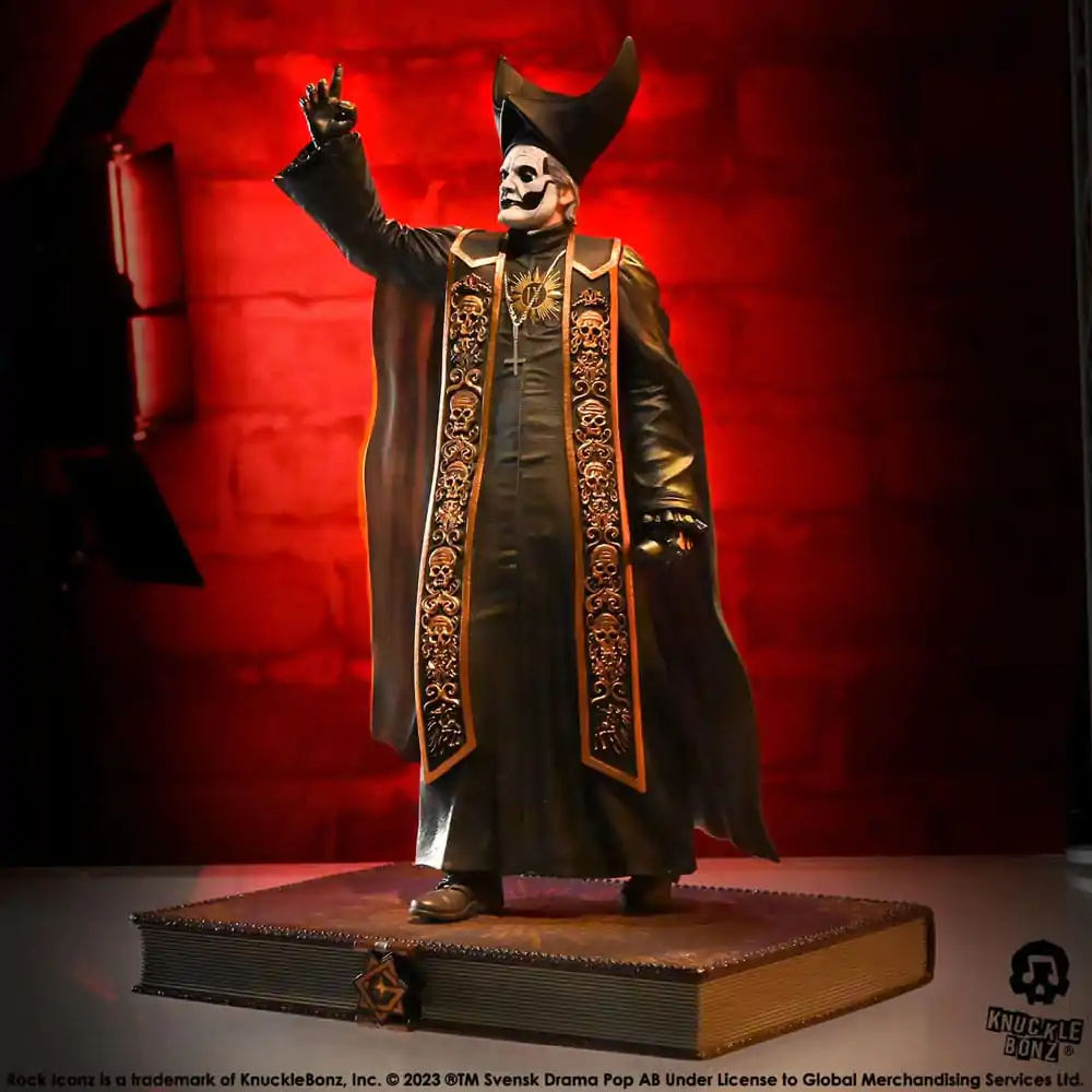 Ghost Rock Iconz Statue 1/9 Papa Emeritus IV (Black Robes) 22 cm Statua zdjęcie produktu