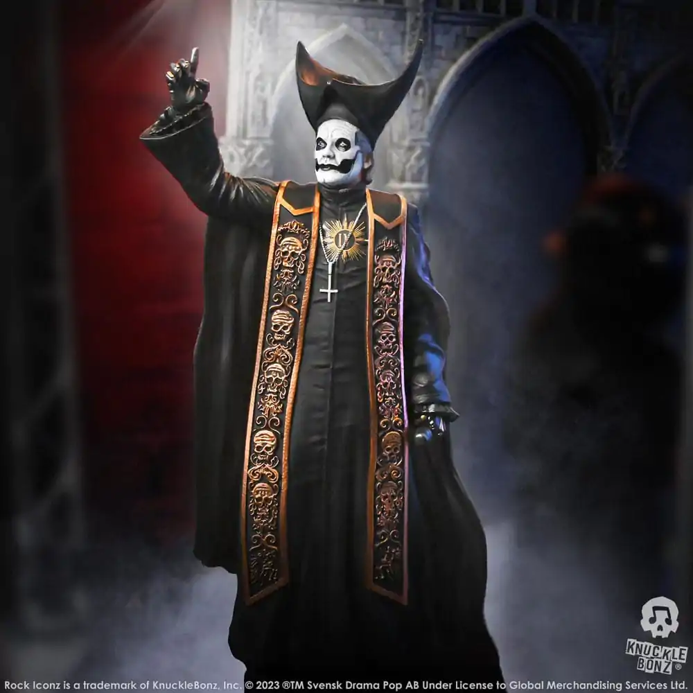 Ghost Rock Iconz Statue 1/9 Papa Emeritus IV (Black Robes) 22 cm Statua zdjęcie produktu