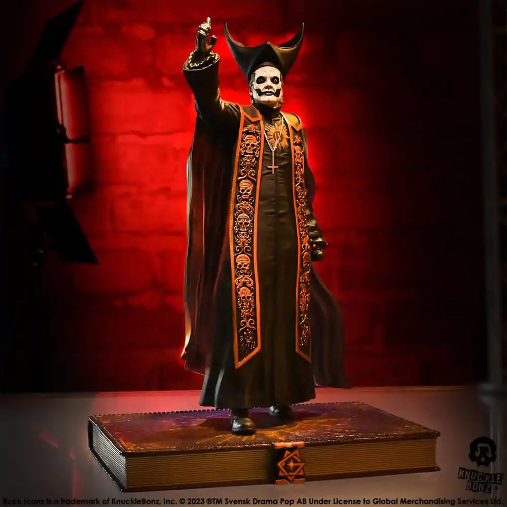 Ghost Rock Iconz Statue 1/9 Papa Emeritus IV (Black Robes) 22 cm Statua zdjęcie produktu