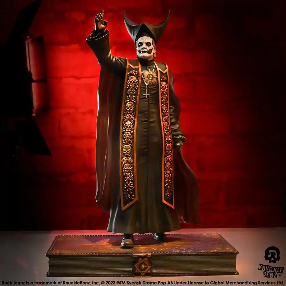 Ghost Rock Iconz Statue 1/9 Papa Emeritus IV (Black Robes) 22 cm Statua zdjęcie produktu