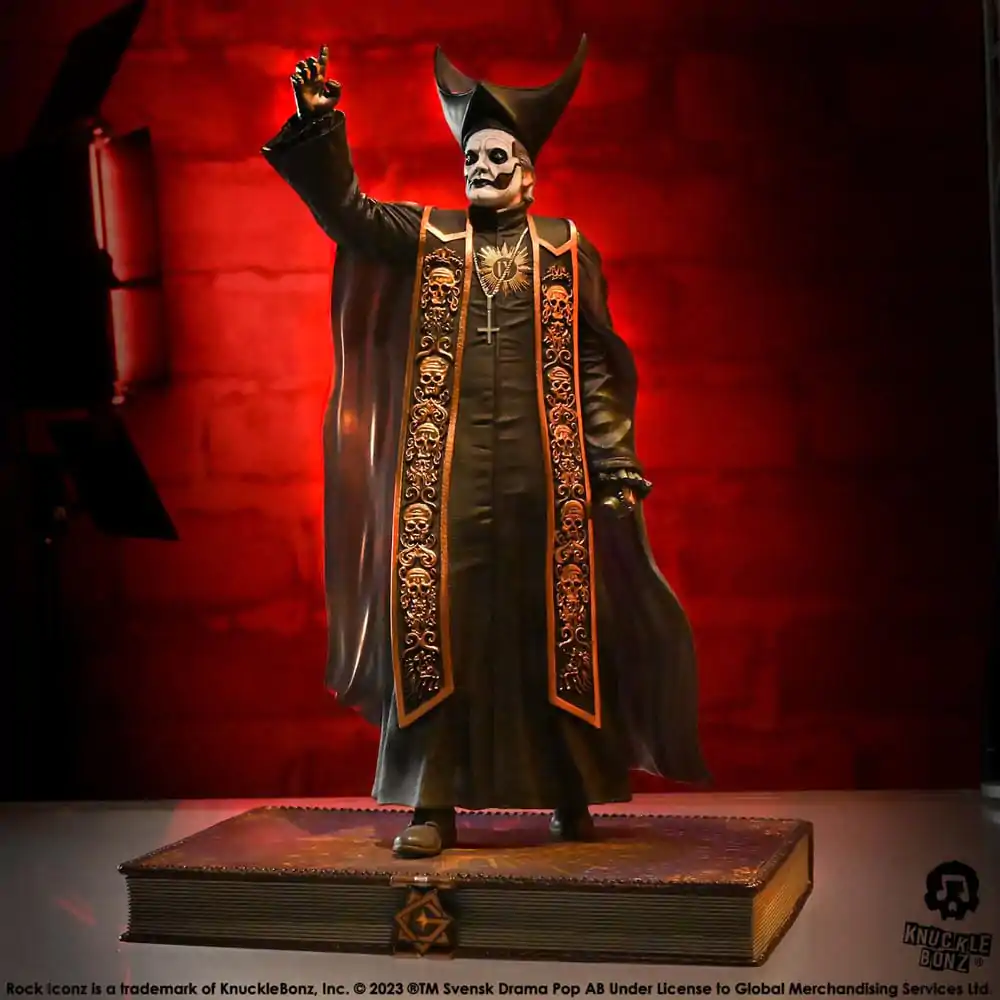 Ghost Rock Iconz Statue 1/9 Papa Emeritus IV (Black Robes) 22 cm Statua zdjęcie produktu