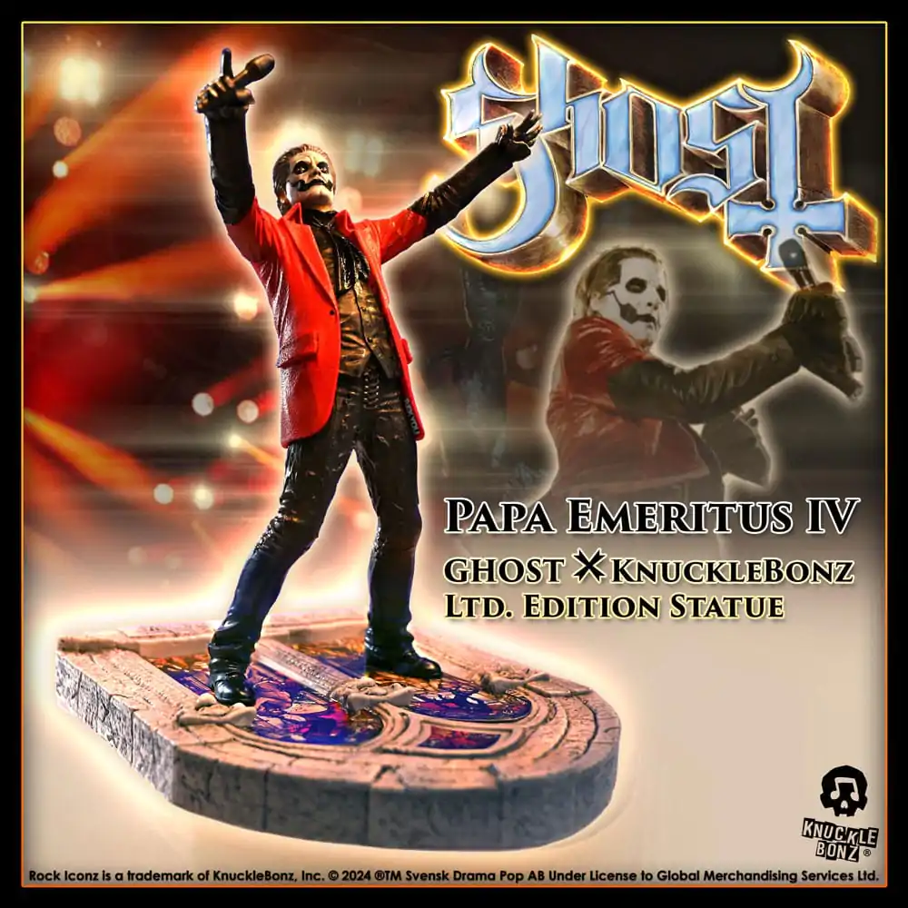 Ghost Rock Iconz Statue Papa Emeritus IV 22 cm Statua zdjęcie produktu