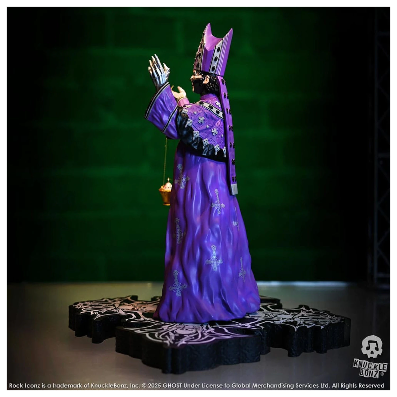 Ghost Rock Iconz Statuetka Papa V Perpetua Purple Robes 22 cm zdjęcie produktu