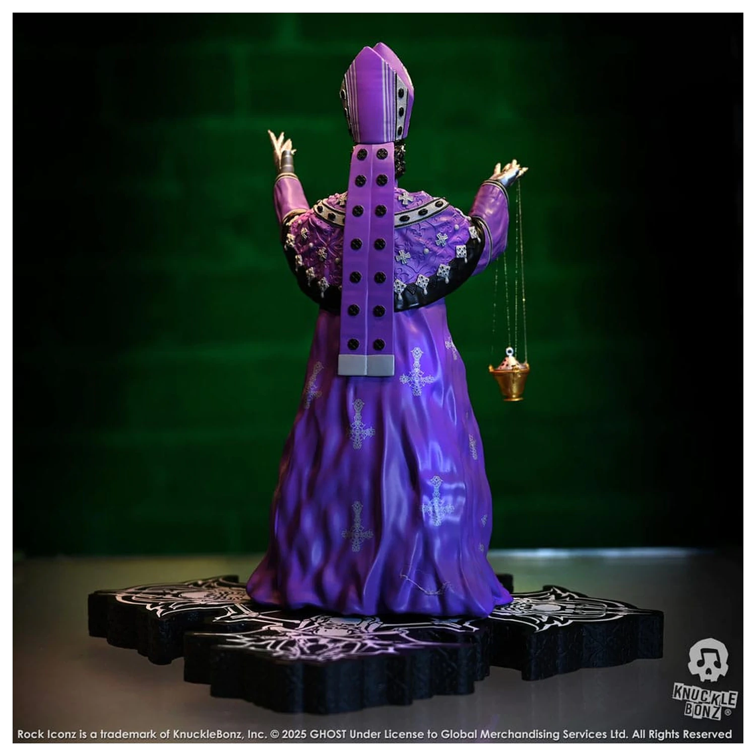 Ghost Rock Iconz Statuetka Papa V Perpetua Purple Robes 22 cm zdjęcie produktu